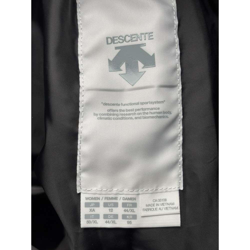Descente Pants Womens 12 Black Dermizax Waterproof Insulated Ski Snow Outdoor - Picture 2 of 16